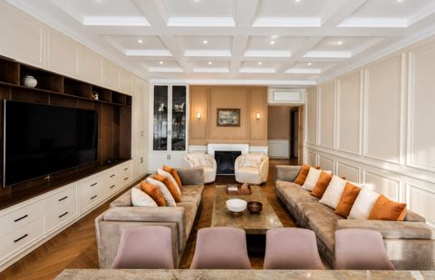 7-otaqlı yeni tikili, Nizami küç., 285 m² — Bakı