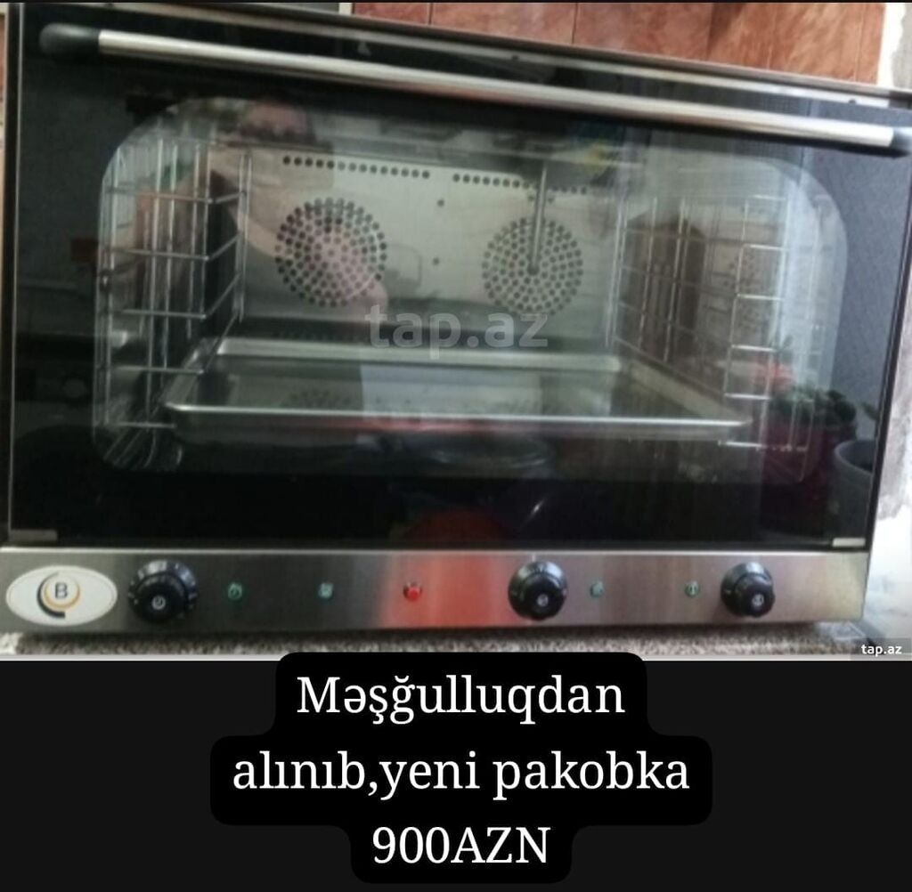 Peç – profesional konveksiya tipli şirniyyat/sobaya bənzər bişirmə — İsitmə avadanlığı, Tərtər (4)