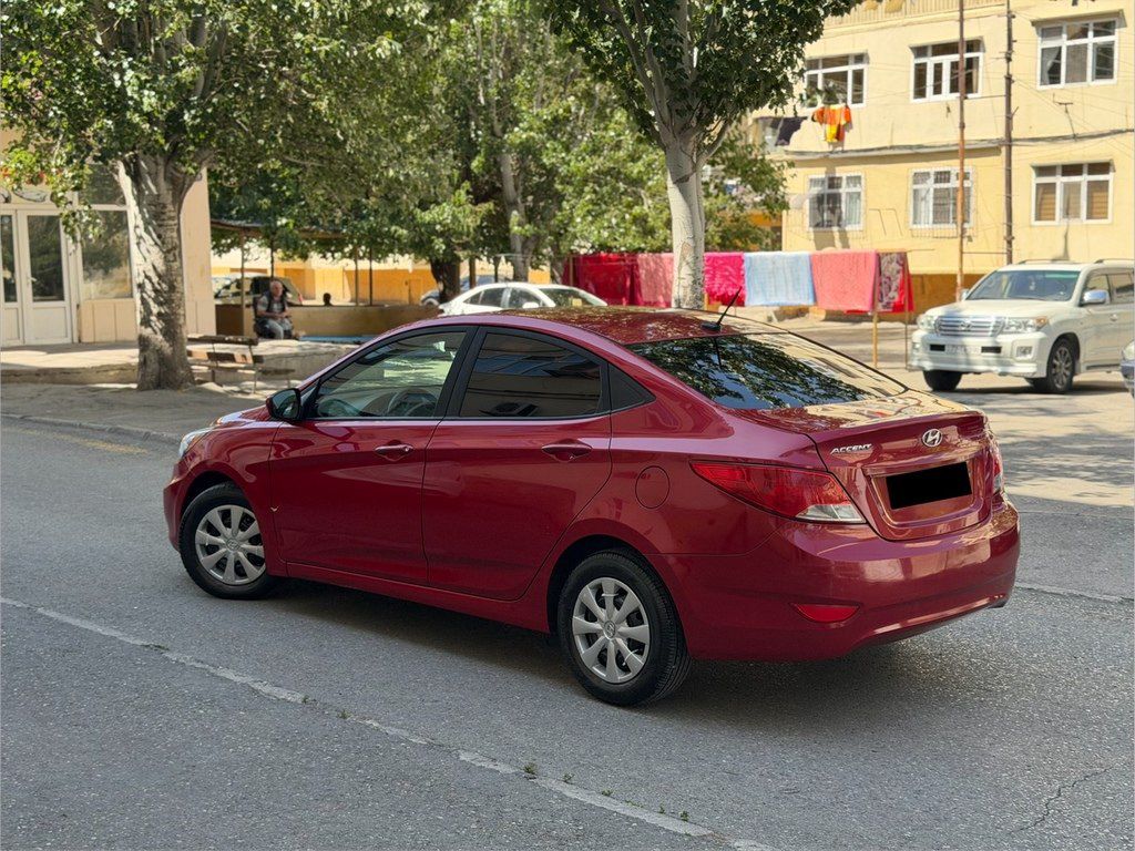 Hyundai Accent, 1.6 L, 2017 il, 136 000 km — Avtomobillər, Sumqayıt (7)