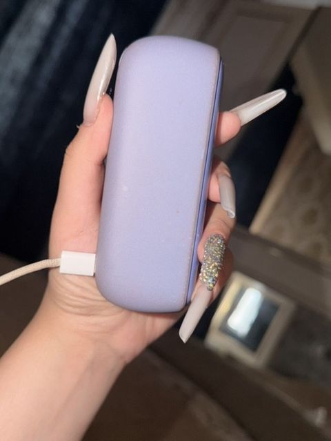 Lavanda rəngli kompakt portativ enerji bloku (power bank) - Cibə — Bakı