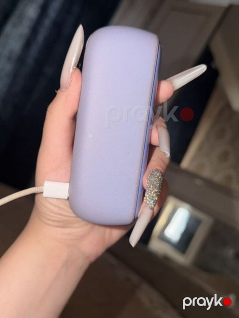Lavanda rəngli kompakt portativ enerji bloku (power bank) - Cibə — Bakı