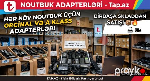 Noutbuk adapterləri — Bakı