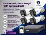 Dahua 5MP Dəst (İkitərəfli Səsli və Gecə Rəngli) — TotalSEC