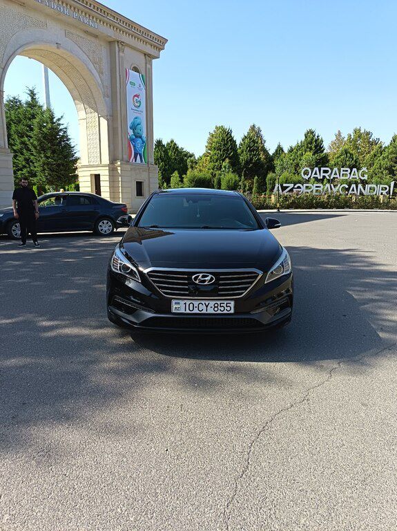 Hyundai Sonata, 2.0 L, 2015 il, 95 000 km — Avtomobillər, Goranboy (9)