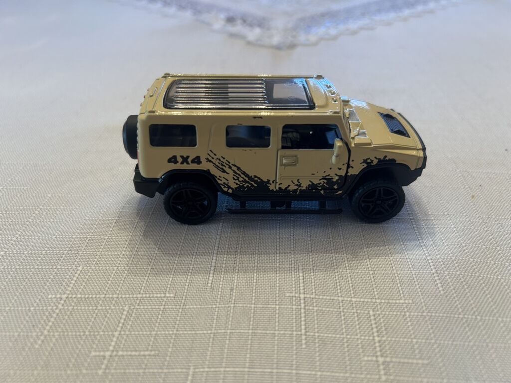 Metall oyuncaq off-road SUV maşın modeli - Korpus: möhkəm metal — Oyuncaq nəqliyyatı, Bakı (3)