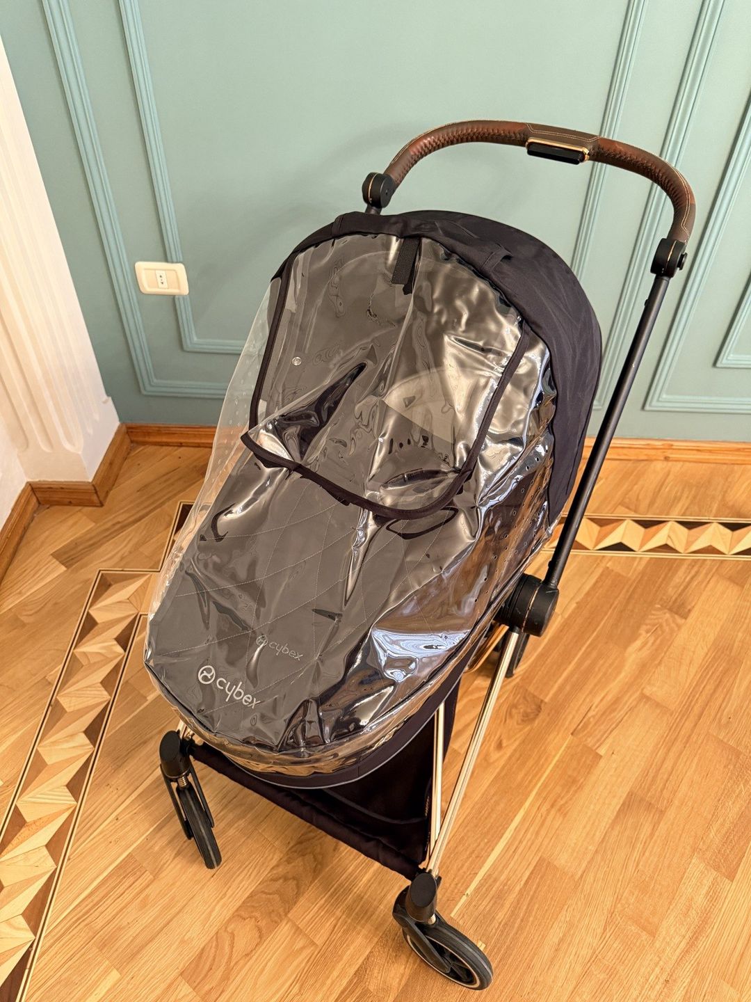 Uşaq arabası Cybex mios (Rosegold) — Arabalalar, Bakı (7)