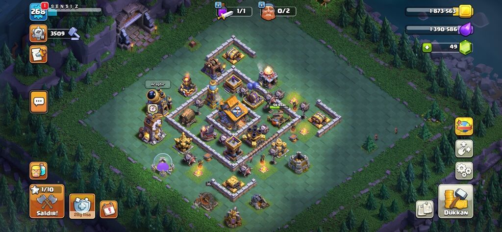 Clash of Clans hesabı – Hesab satilir pul lazimdi Real gorusub — Şəxsi əşyalar, Bakı (2)