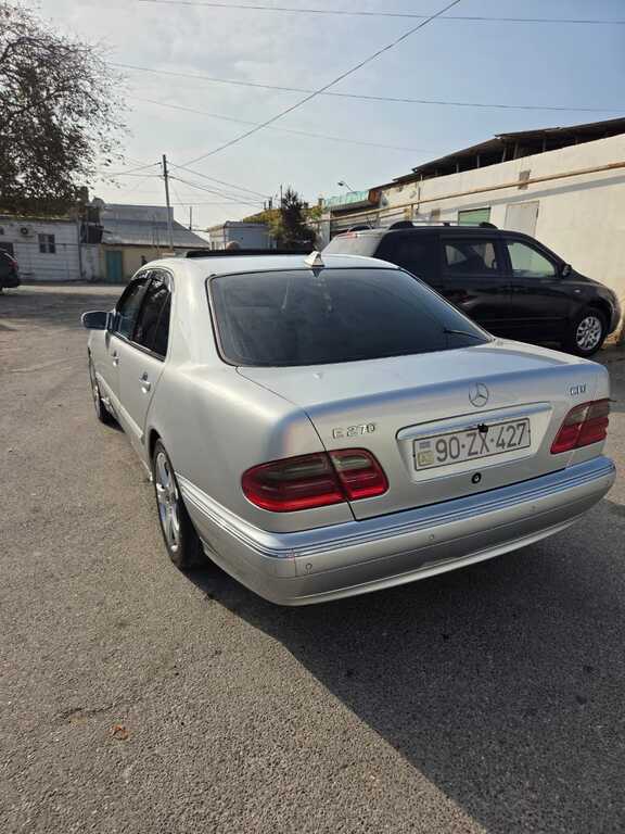Mercedes E 270, 2.7 L, 2000 il, 450 000 km — Avtomobillər, Bakı (6)
