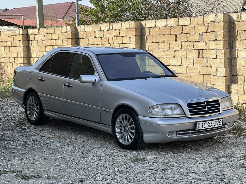 Mercedes C 200, 2.0 L, 1995 il, 465 000 km — Avtomobillər, Bakı (2)