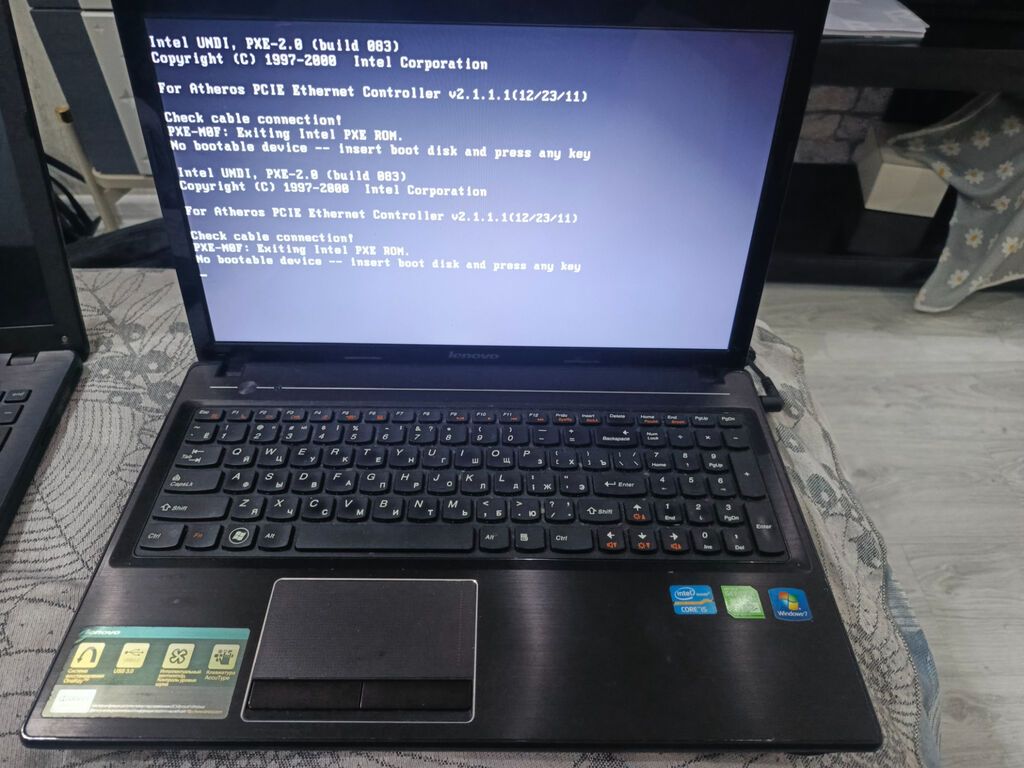 Lenova notbuk cori 5 sadece wifini gormur qapan her sey isleyir — Lenovo, Bakı (2)