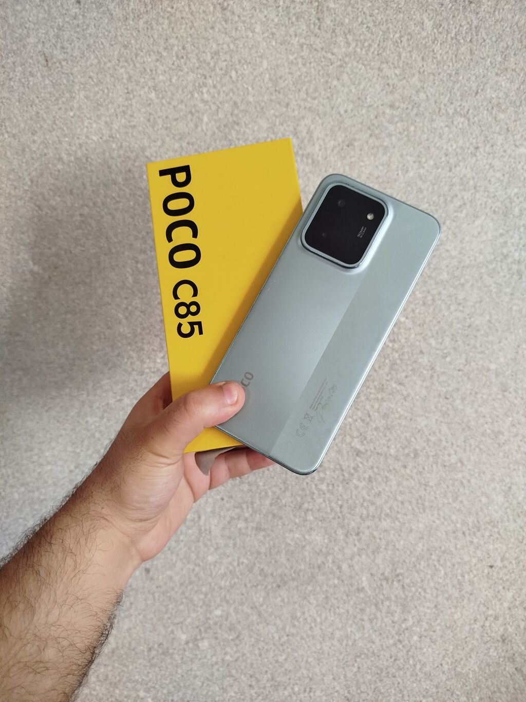 Poco C85, 128 GB, rəng - Gümüşü — Xiaomi, Bakı