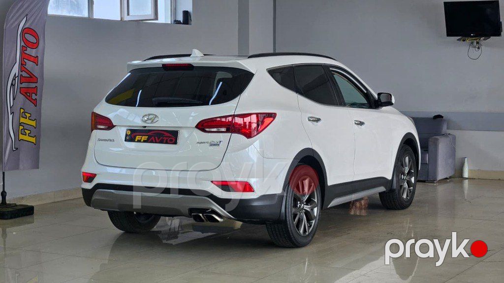 Hyundai Santa Fe, 2.0 L, 2017 il, 203 102 km — Avtomobillər, Bakı (11)
