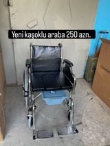 Kaşıqlı əlil arabası – 250 AZN - Sanitar qablı (çıxarılan kaşıq) — Murad — Инвалидные коляски