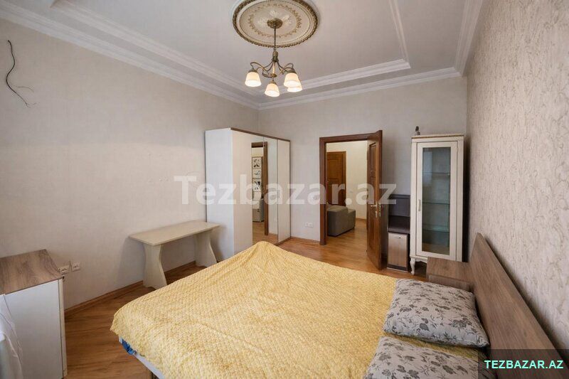 Kirayə verilir 3 otaqlı yeni tikili 105 m², İnşaatçılar m — Mənzil, Bakı (5)