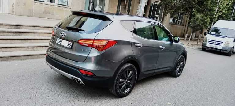 Hyundai Santa Fe, 2.4 L, 2013 il, 256 000 km — Avtomobillər, Bakı (4)
