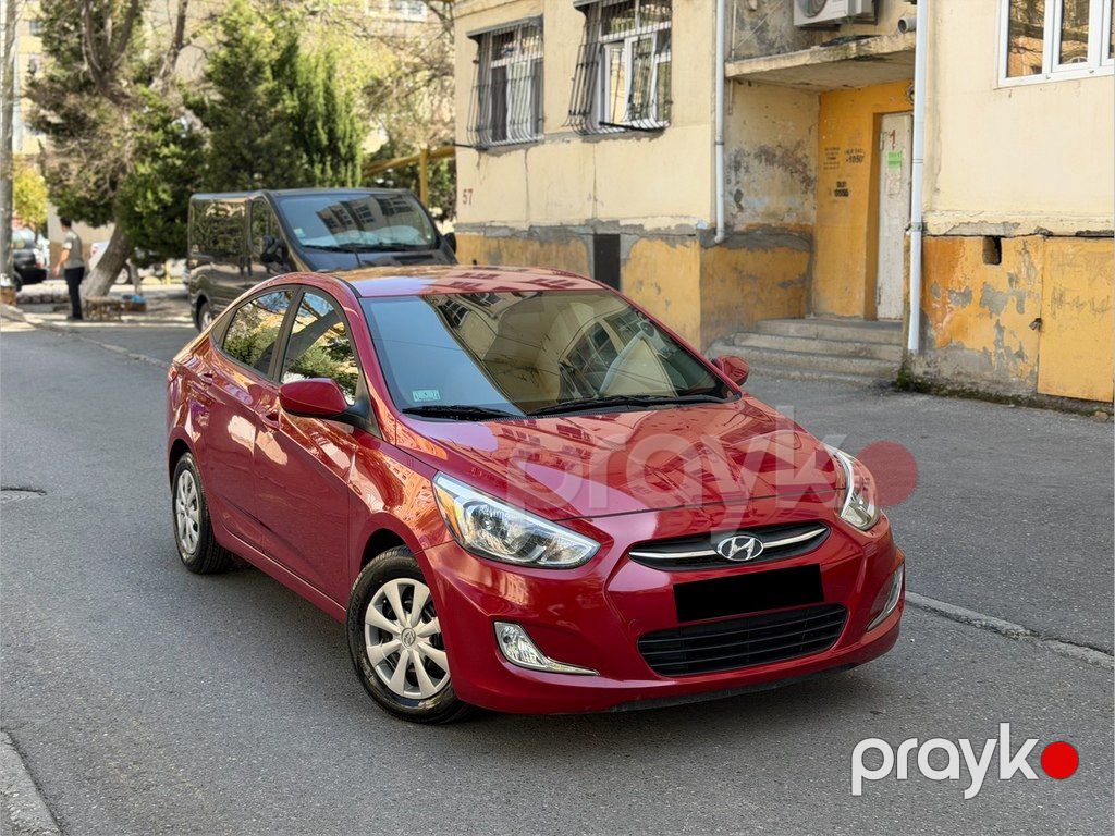 Hyundai Accent, 1.6 L, 2017 il, 136 000 km — Avtomobillər, Sumqayıt (8)