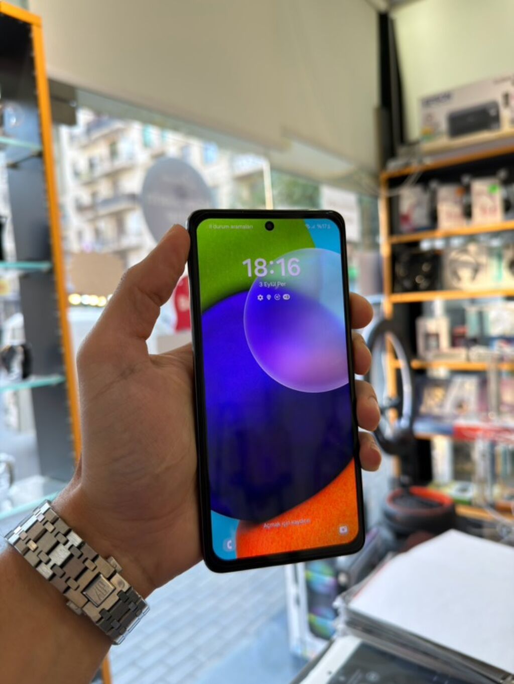 Samsung Galaxy A52, 128 GB, rəng - Qara — Samsung, Bakı (2)