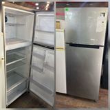 İki qapılı soyuducu (üst kamera dondurucu) - Rəng: paslanmayan polad — Soyuducu Paltaryuyan televizor vitrinlerin satış mərkəzi — Refrigerators