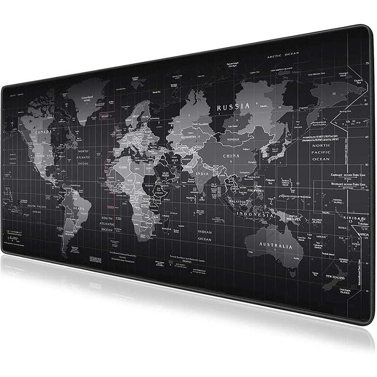 Mousepad dünya xəritəsi 90x40 sm gaming — Periferik cihazlar, Bakı (3)