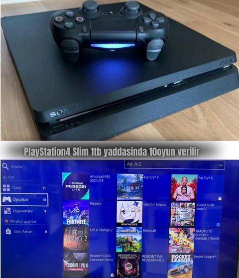 Sony PlayStation 4 Slim 1TB — Bakı