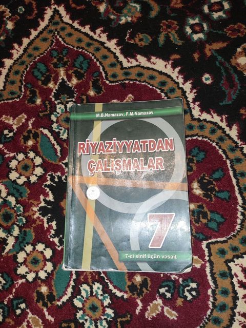 Riyaziyyatdan Çalışmalar – 7-ci sinif üçün vəsait Müəlliflər: M.B — Masazır