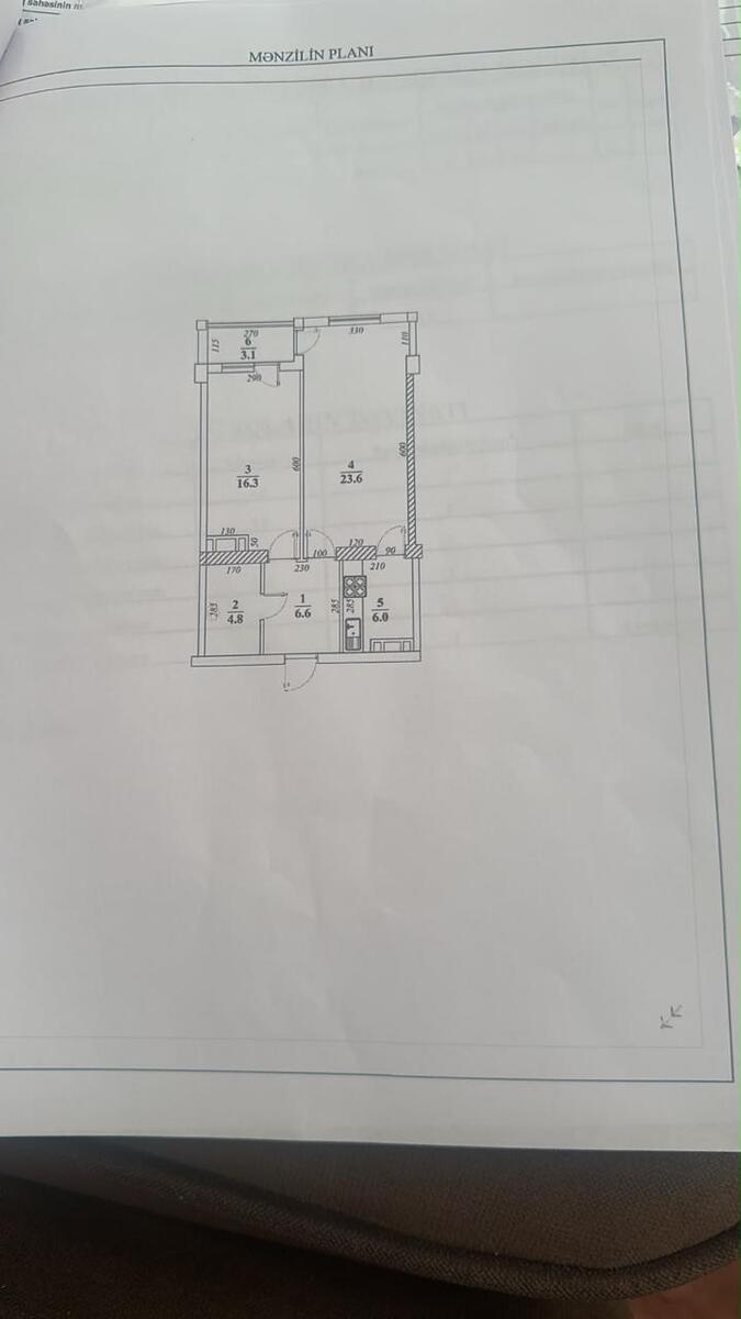 Satılır 2 otaqlı köhnə tikili 65 m² — Mənzil, Bakı (5)