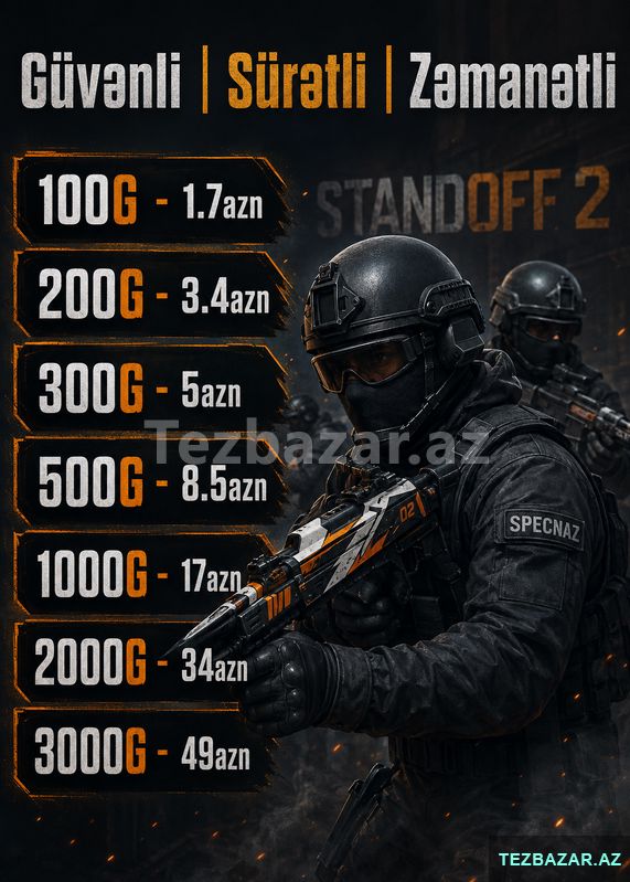 Standoff 2 — Oyunlar, konsollər və proqramlar, Bakı
