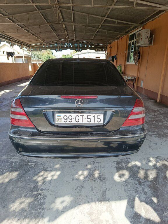 Mercedes E 220, 2.2 L, 2002 il, 360 946 km — Avtomobillər, İmişli (2)