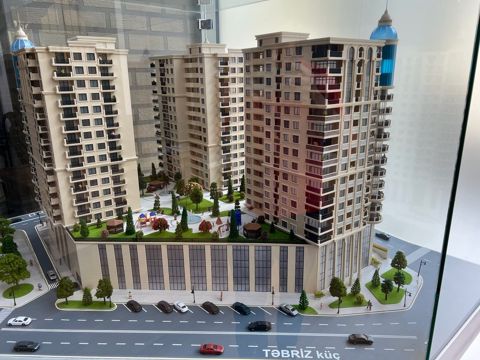 2-otaqlı yeni tikili, Təbriz küç. 78 m² — Bakı