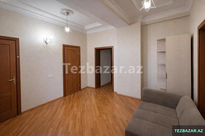 Kirayə verilir 3 otaqlı yeni tikili 105 m², İnşaatçılar m — Mənzil, Bakı (8)