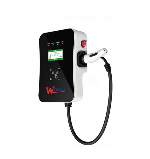 M3W332 üçfazalı Wallbox elektrikli avtomobil şarj cihazı – 32A, 22 kVt — Bakı