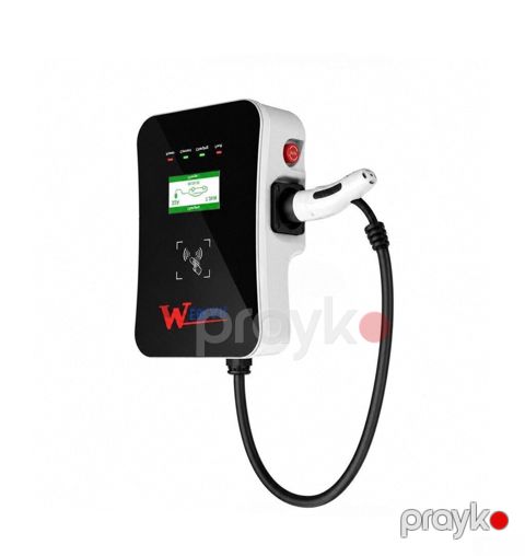 M3W332 üçfazalı Wallbox elektrikli avtomobil şarj cihazı – 32A, 22 kVt — Bakı