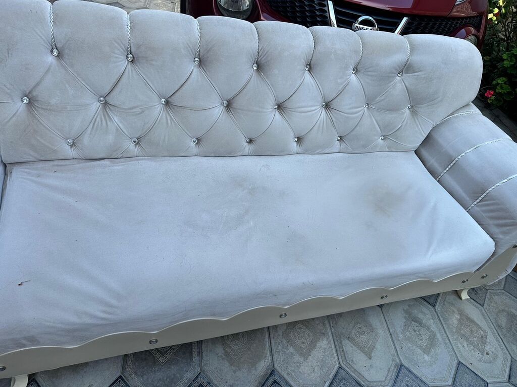 Künc divan, İşlənmiş, Açılmayan, Bazasız, Vеlur parça, Çatdırılma yoxdur — Divanlər, Digah (4)