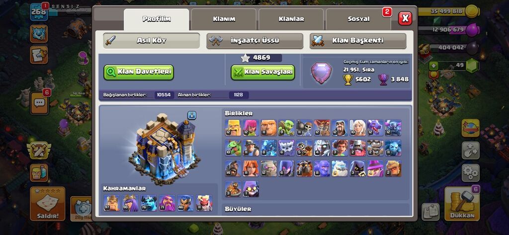 Clash of Clans hesabı – Hesab satilir pul lazimdi Real gorusub — Şəxsi əşyalar, Bakı (7)