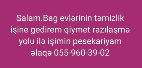 Təmizlik Ofislər Ümumi təmizlik — Bakı