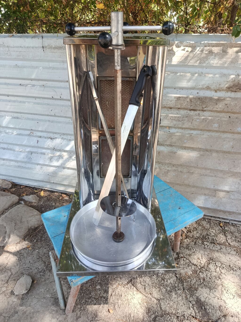 Qazla işləyən, 2 gözlü, Bıçaq ilə — İsitmə avadanlığı, Şamaxı (2)
