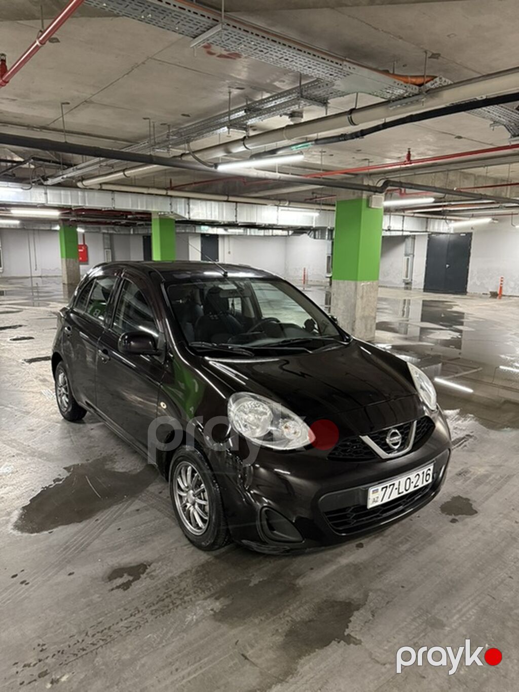 Nissan March: 1.2 l 2015 il Hetçbek 77-LO-216 — Avtomobillər, Fatmayı (4)
