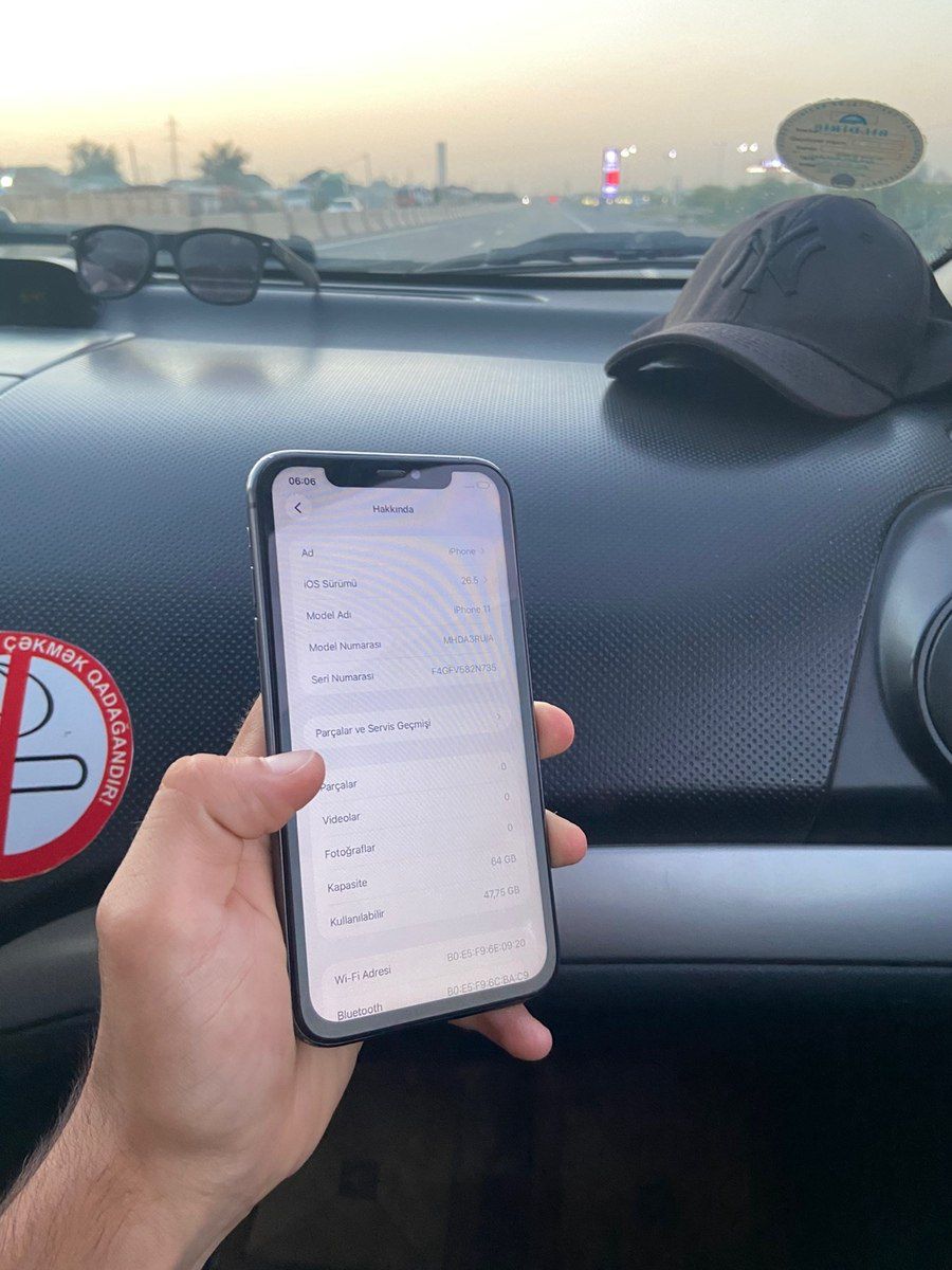 Apple iPhone 11 Black 64GB/4GB — Smartfonlar, Sumqayıt (6)