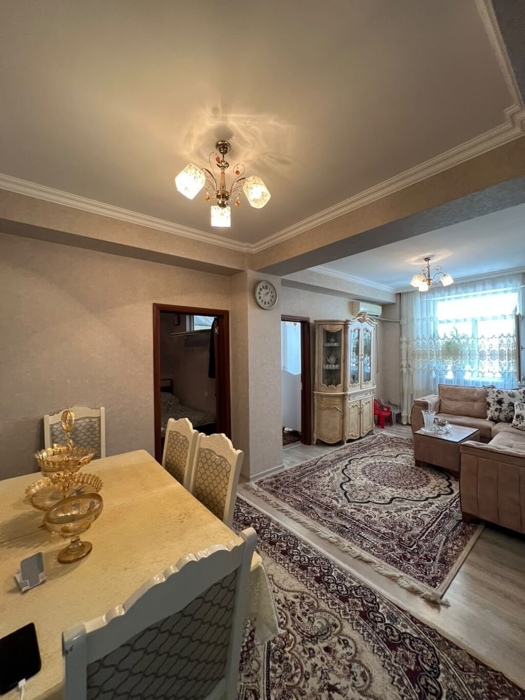 3 otaqlı mənzil – zövqlü interyer və funksional planlama 74kv 1ci — Mənzil, Masazır (9)