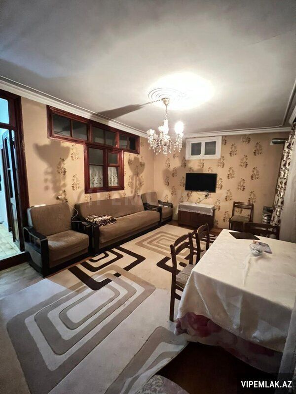 Nəsimi rayonunda 3 otaqlı Həyət evi Kirayə verilir, 62 m² — Ev, villa, Bakı (4)
