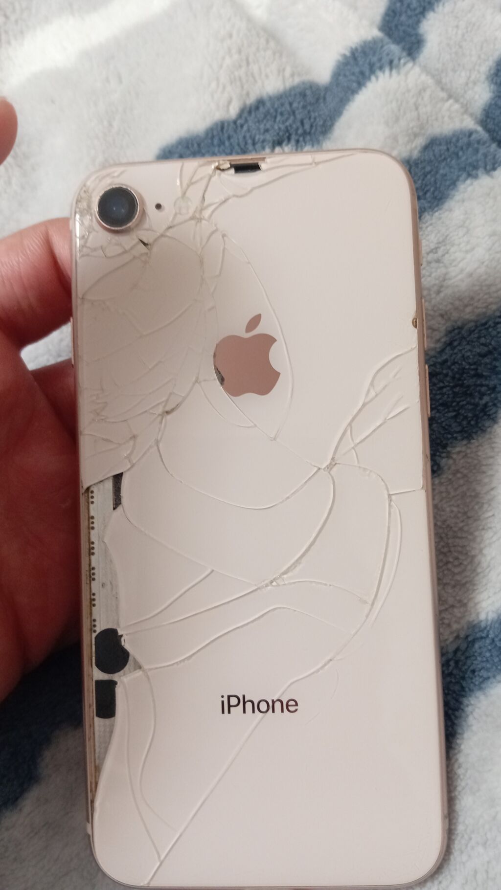 IPhone 8, Ağ, Qırıq — Apple iPhone, Xırdalan (2)