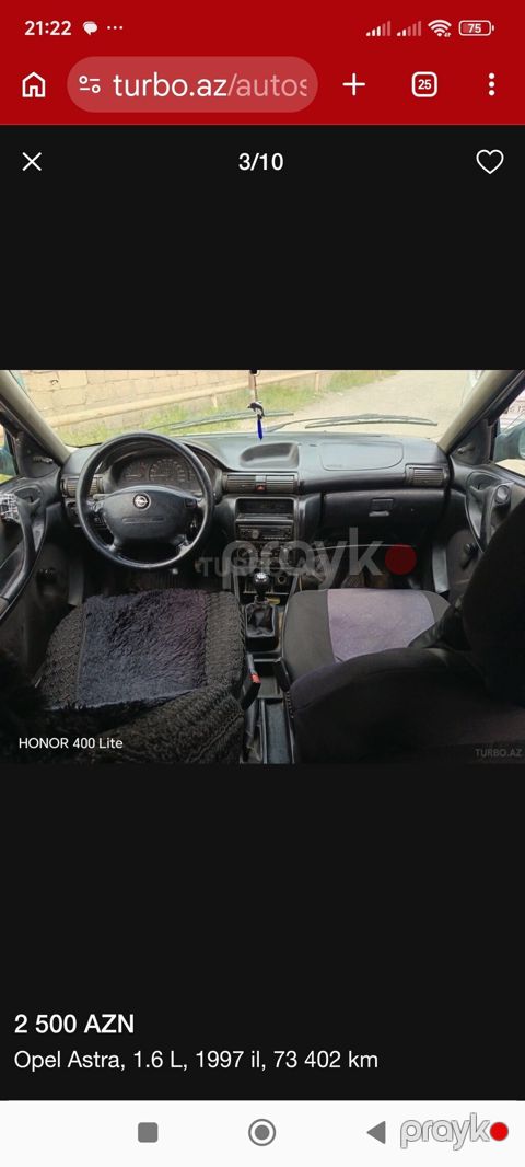 Opel Astra: 1.6 l 1997 il Universal