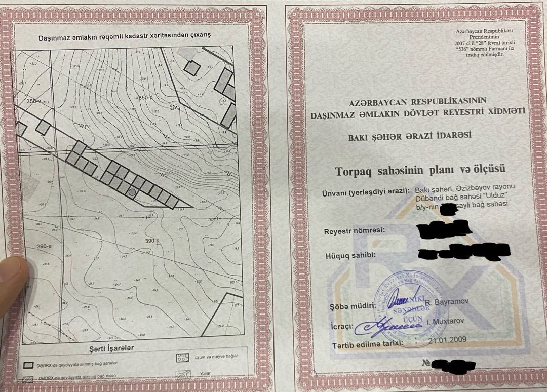 Satılır torpaq 5 sot — Torpaq, Bakı (12)