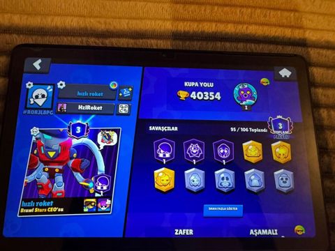 Brawl Stars hesabı – yüksək trofey və zəngin kolleksiya İlk pul tələb — Bakı