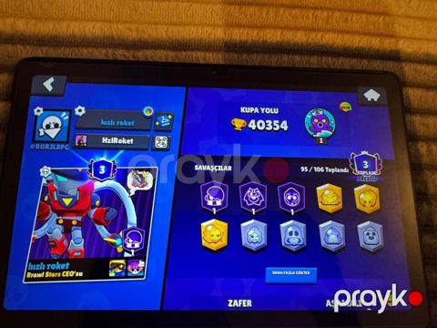 Brawl Stars hesabı – yüksək trofey və zəngin kolleksiya İlk pul tələb — Bakı