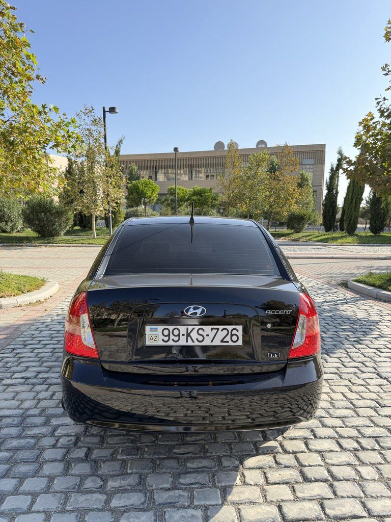 Hyundai Accent, 1.6 L, 2007 il, 212 454 km — Avtomobillər, Bakı (6)
