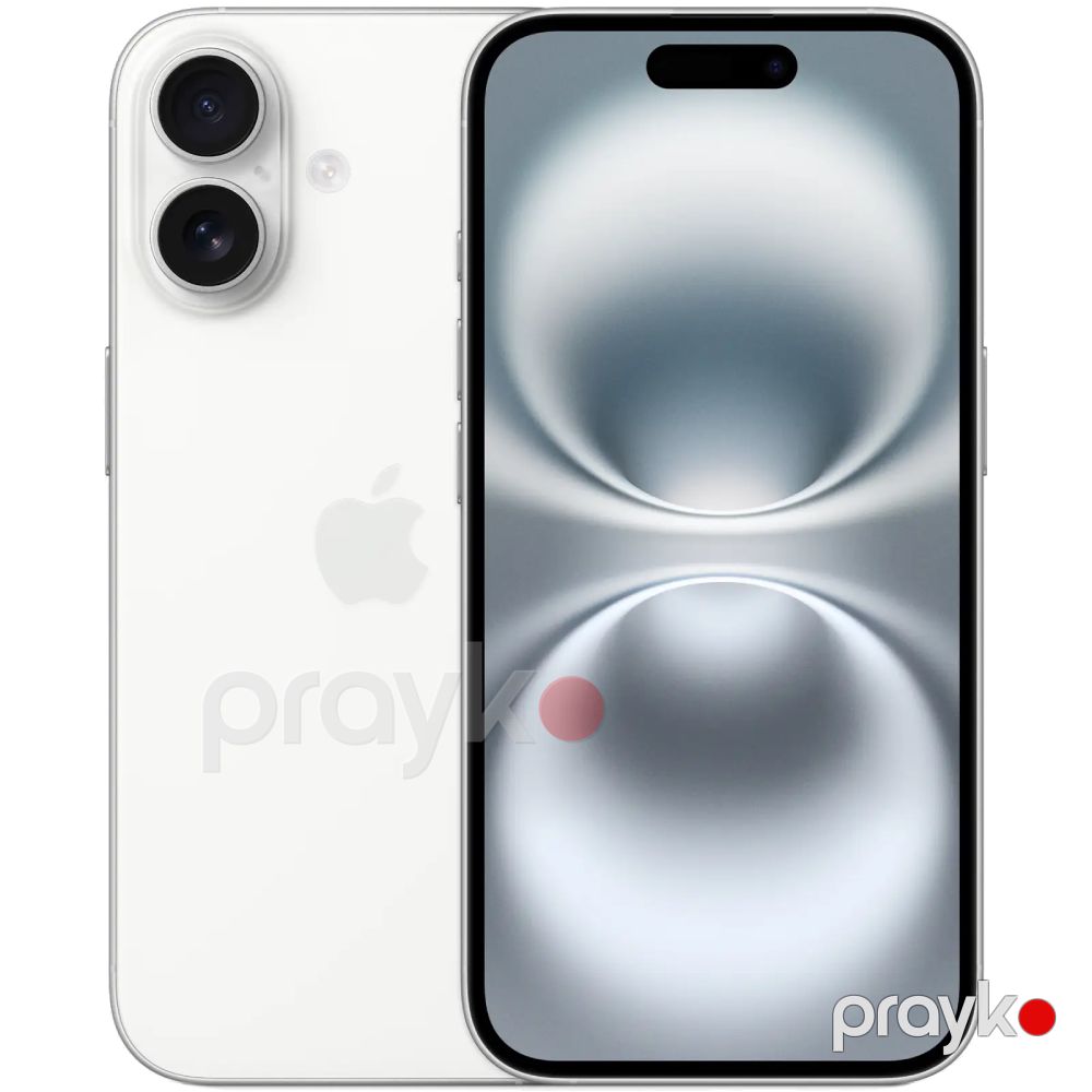 iPhone 16 128 GB White — Smartfonlar, Bakı (2)