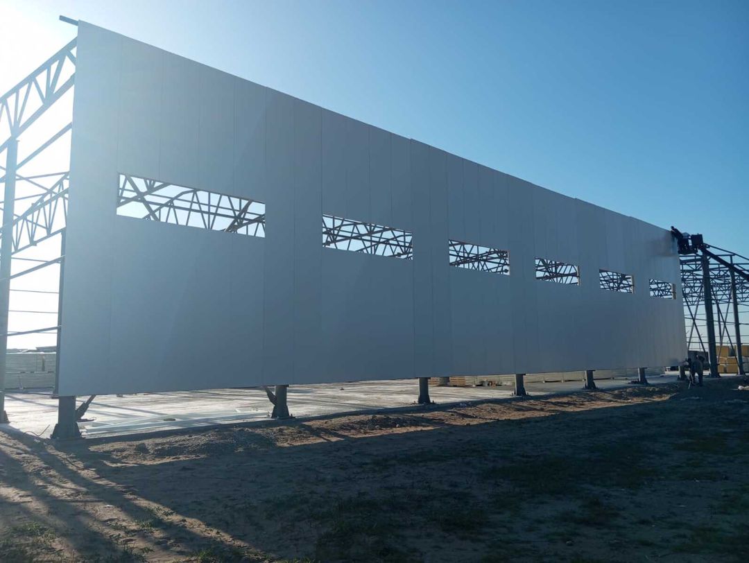 Sənaye tipli metal konstruksiya və prefabrik tikililər — Təmir və inşaat, Bakı (7)