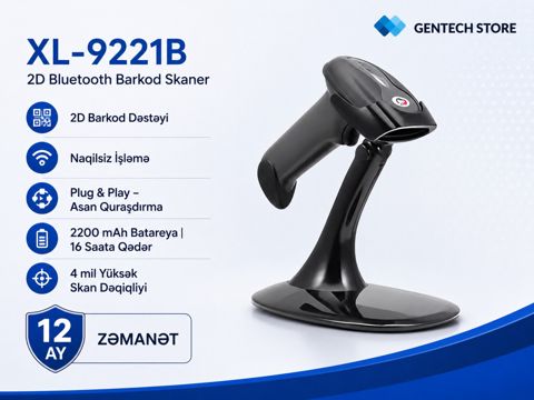 Naqilsiz barkod skaner 2D Sunlux — Bakı