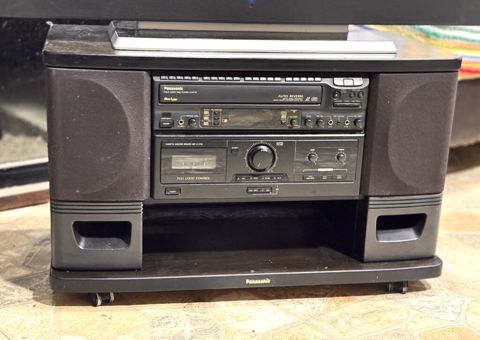 Panasonic Multi Laser Disc Player + kaset gücləndirici/spiker sistemi — Bakı